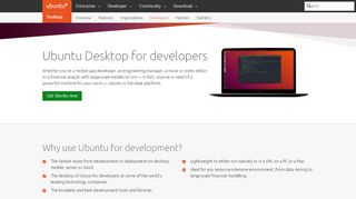 
                            8. Desktop for developers | Ubuntu