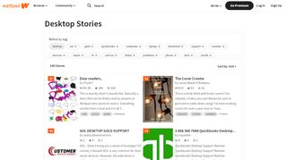 
                            7. desktop Stories - Wattpad