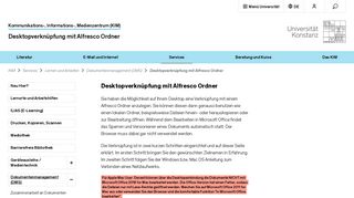 
                            5. Desktopverknüpfung mit Alfresco Ordner | Dokumentenmanagement ...