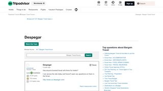 
                            4. Despegar - Bargain Travel Forum - TripAdvisor