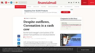 
                            10. Despite outflows, Coronation is a cash cow - BusinessLIVE