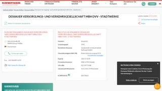 
                            9. Dessauer Versorgungs- Und Verkehrsgesellschaft Mbh Dvv ...