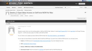 
                            13. Destiny 2 Open Beta Access on GeForce NOW for Mac - Windows Gaming ...