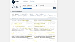 
                            12. destruir un edificio - English translation – Linguee
