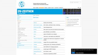 
                            7. DESY - DV-Zeuthen - Services