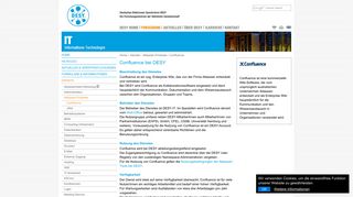 
                            10. DESY - IT - Confluence bei DESY