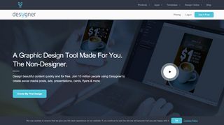 
                            1. Desygner - Graphic Design Software Made For You, The Non-Designer.