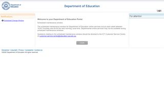 
                            5. DET Portal - The Department of Education