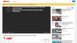 
                            9. Detail & Description of VR CAM 3D Panoramic Camera | IP Camera ...