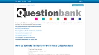
                            2. Detailed instructions - IB Questionbank - International Baccalaureate