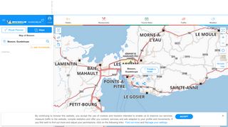 
                            12. Detailed map of Besson - Besson map - ViaMichelin