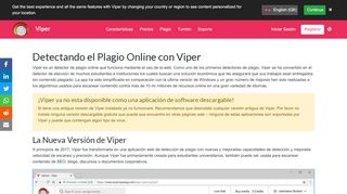 
                            3. Detectando el Plagio Online con Viper