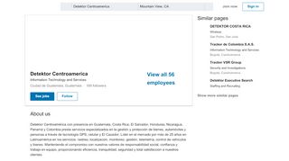 
                            10. Detektor Centroamerica | LinkedIn