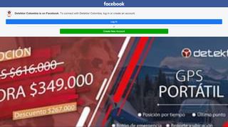 
                            5. Detektor Colombia - Home - Facebook Touch