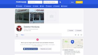 
                            6. Detektor Honduras - San Pedro Sula, Cortés - Foursquare