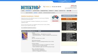 
                            9. DETEKTOR International - Content