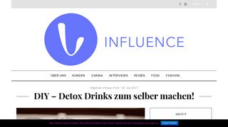 
                            10. Detox Drinks zum selber machen! | VINFLUENCEYOU