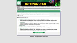 
                            4. Detran Cursos Online - Curso de reciclagem para condutores ...