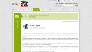 
                            8. DETRAN - MG - CNH Digital