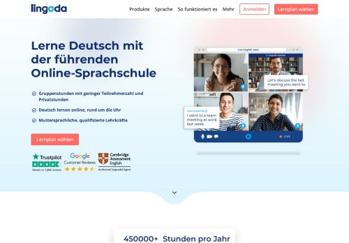 
                            5. Deutsch online lernen | Lingoda - Online Sprachschule