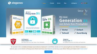 
                            6. Deutsch - Steganos – Privacy Software made easy