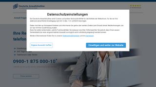
                            10. Deutsche Anwaltshotline - telefonische Rechtsberatung ...