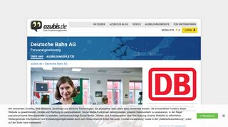 
                            9. Deutsche Bahn AG dein Ausbildungsbetrieb | azubis.de