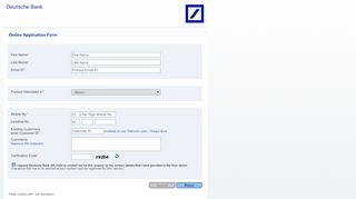 
                            7. Deutsche Bank - Apply Now