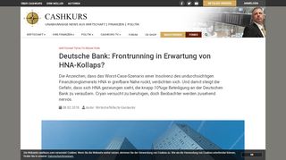 
                            10. Deutsche Bank: Frontrunning in Erwartung von HNA-Kollaps ...