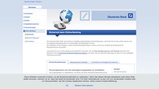 
                            5. Deutsche Bank - Sicherheit