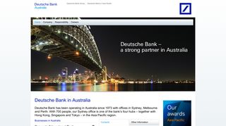 
                            11. Deutsche Bank – Welcome to Deutsche Bank Australia