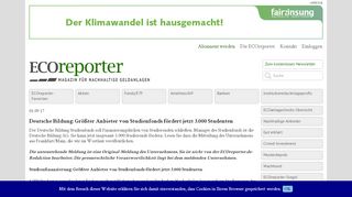 
                            9. Deutsche Bildung: Größter Anbieter von Studienfonds fördert jetzt ...