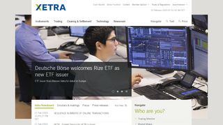 
                            5. Deutsche Börse Xetra - Login