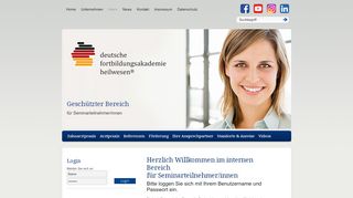 
                            8. Deutsche Fortbildungsakademie Heilwesen® | Intern | Interner ...