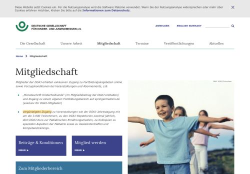 
                            5. Deutsche Gesellschaft für Kinder- und Jugendmedizin e.V. ... - DGKJ