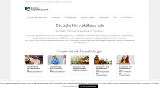 
                            3. Deutsche Heilpraktikerschule - private Bildungseinrichtung