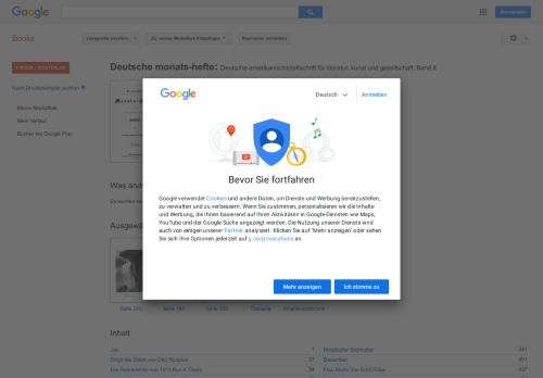 
                            7. Deutsche monats-hefte: Deutsche-amerikanischezeitschrift für ...