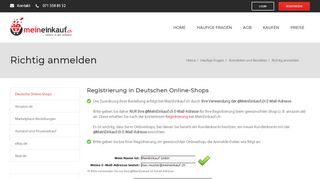 
                            8. Deutsche Online-Shops: MeinEinkauf.ch