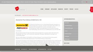 
                            8. Deutsche Post Adress GmbH & Co. KG - DDV