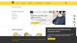 
                            12. Deutsche Post | Geschäftskunden