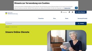 
                            1. Deutsche Rentenversicherung - Online-Dienste