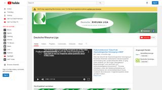 
                            13. Deutsche Rheuma-Liga - YouTube