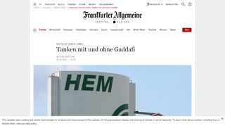 
                            10. Deutsche Tamoil GmbH: Tanken mit und ohne Gaddafi - Naher Osten ...