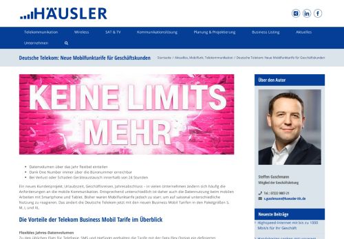 
                            13. Deutsche Telekom: Neue Mobilfunktarife für Geschäftskunden ...