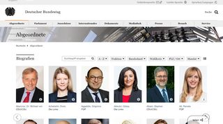 
                            8. Deutscher Bundestag - Abgeordnete