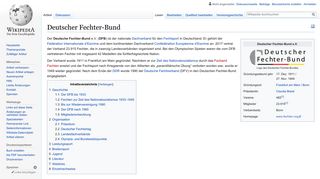 
                            3. Deutscher Fechter-Bund – Wikipedia