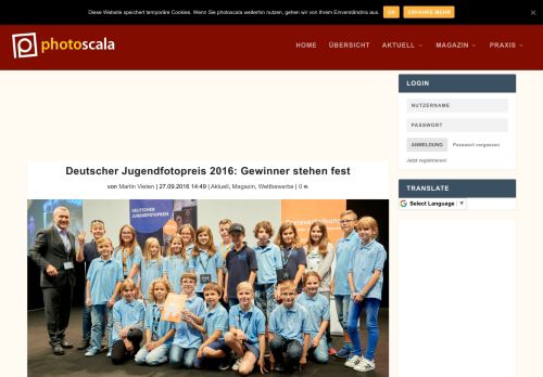 
                            13. Deutscher Jugendfotopreis 2016: Gewinner stehen fest | photoscala