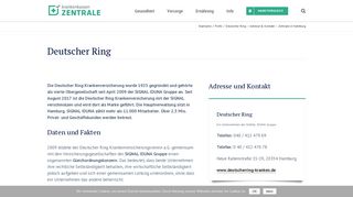 
                            9. ▷ Deutscher Ring - Adresse & Kontakt - Zentrale in Hamburg