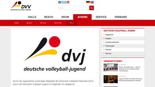 
                            12. Deutscher Volleyball-Verband - Deutsche Volleyball-Jugend