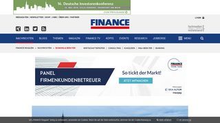 
                            11. Deutscher wird Chef von PwC-Tochter Strategy& - FINANCE Magazin